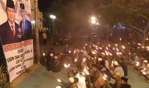 Gelar Kirab Obor dan Istighasah LPI Sumenep Do’akan Keselamatan Masyarakat Aksi di Jakarta