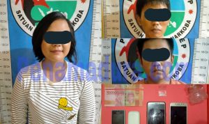 Transaksi Narkoba Seorang Wanita Cantik dan Dua Temannya Langsung diamankan Polisi