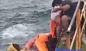 Korban KM. Liberty 01 ditemukan Dua Orang, Satu Dalam Keadaan Selamat