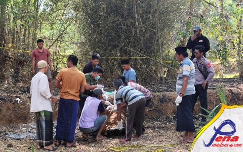 Warga Batang-Batang ditemuakan Tewas Terbakar, Polisi Lakukan Penyelidikan