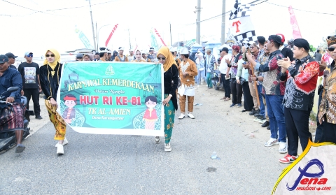 Semarak Kemerdekaan, Warga Karang Anyar Sumenep Pamerkan Kreativitas dan Budaya Lokal