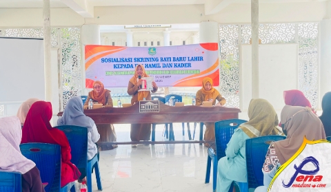 Dinkes P2KB Sumenep Sosialisasikan Skrining Bayi Baru Lahir untuk Tekan Angka Kematian Bayi