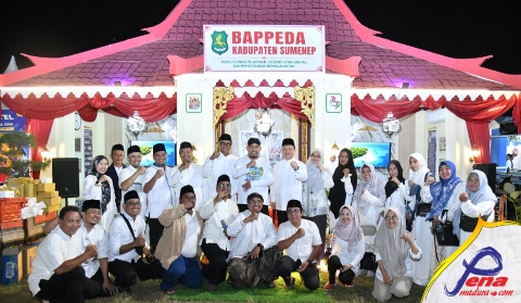 Bukan Sekadar Hiasan, Stand Bappeda Sumenep Punya Filosofi Keraton dan Mandapa