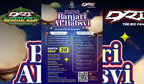 Perebutkan Piala DRT The Big Family, Festival Banjari Sumenep Siapkan Hadiah Rp10 Juta Plus