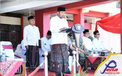 Pimpin Apel Hari Santri, Bupati Sumenep Dorong Peningkatan Kualitas Pendidikan Pesantren